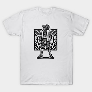 Aztec Legacy - Mēxihcah Mesoamerican Pride Urban Streetwear T-Shirt